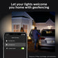 Philips Hue Lucca White Outdoor Wall Light