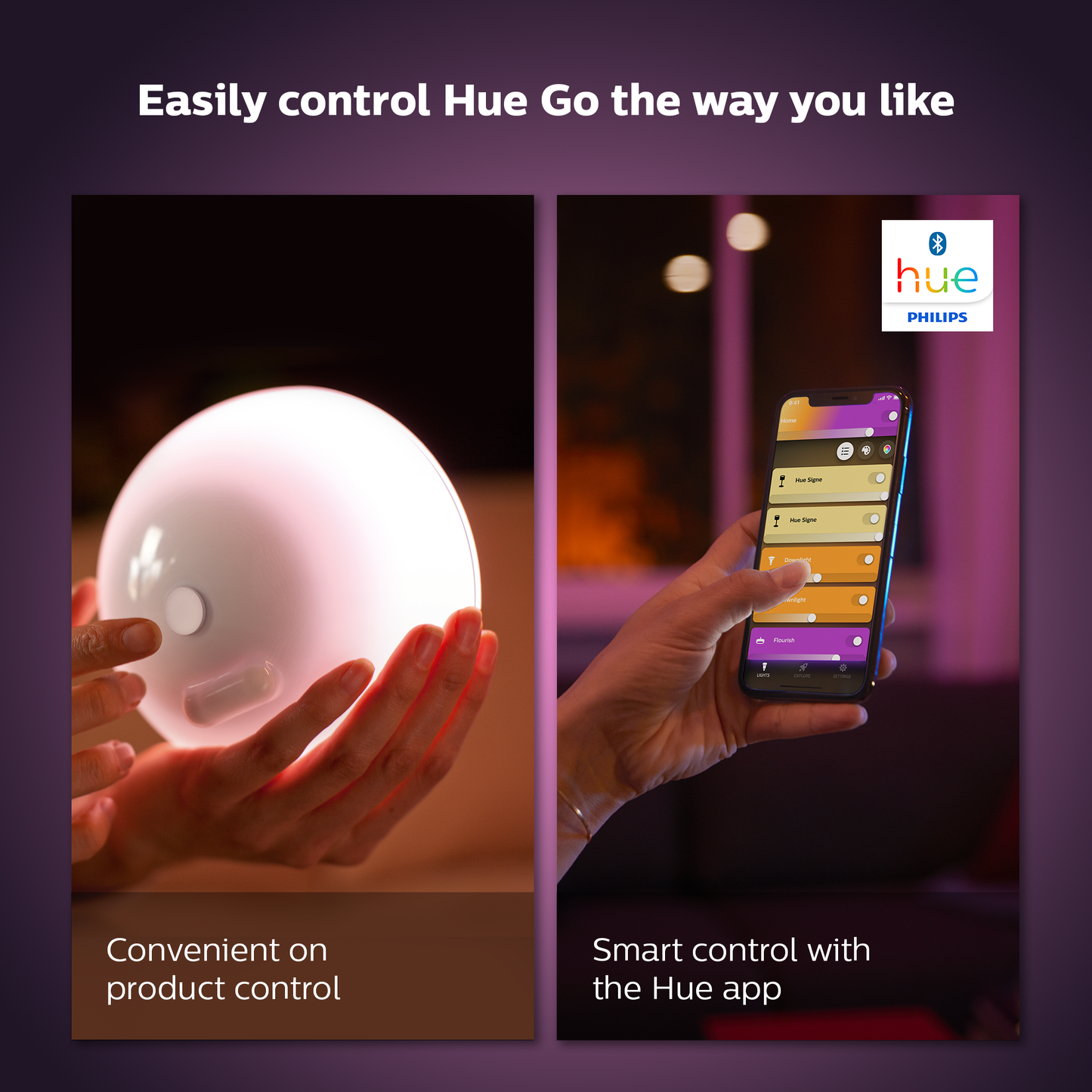 Philips Hue Go BLUETOOTH Portable Light White / Color Ambiance