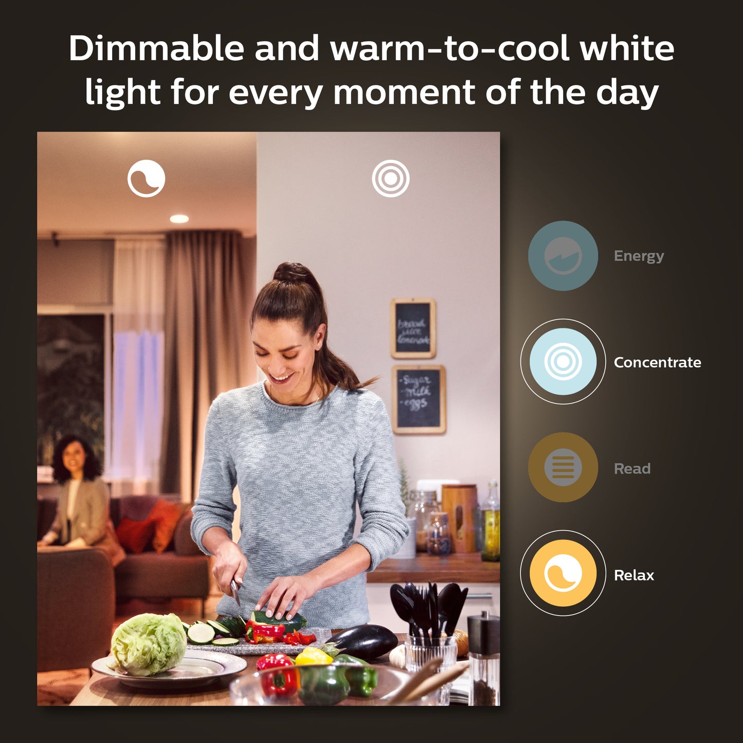 Philips Hue White Ambience E27 Smart LED Bulb