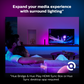 Philips Hue White and Color Ambiance LightStrip Plus 2m Base Kit