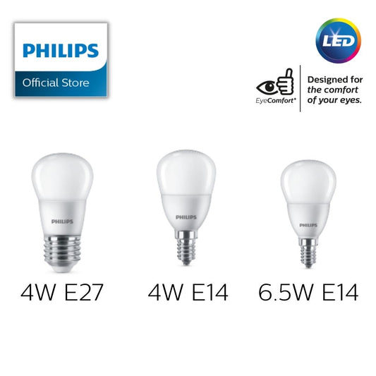 Philips MyCare LED E27/E14 Low Wattage Bulb - 4W/ 6.5W | Cool White, Warm White